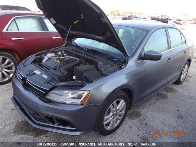 3VW2B7AJ2HM258819 - 2017 VOLKSWAGEN JETTA S 灰色 照片 11