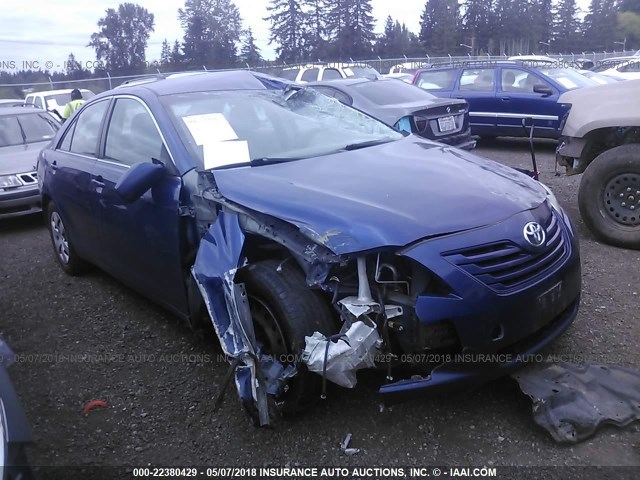 JTNBE46K873047582 - 2007 TOYOTA CAMRY NEW GENERAT CE/LE/XLE/SE BLUE photo 1