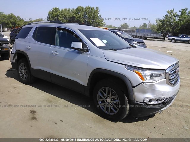 1GKKNMLA2HZ246534 - 2017 GMC ACADIA SLT-1 SILVER photo 1