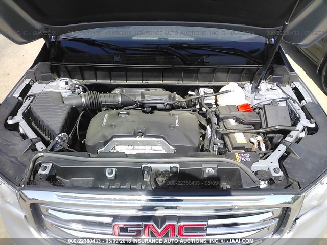1GKKNMLA2HZ246534 - 2017 GMC ACADIA SLT-1 Argent photo 10