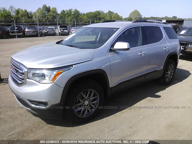1GKKNMLA2HZ246534 - 2017 GMC ACADIA SLT-1 Argent photo 2