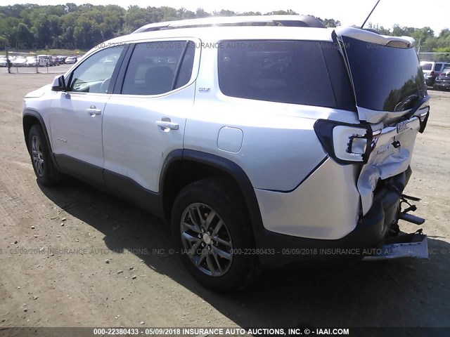 1GKKNMLA2HZ246534 - 2017 GMC ACADIA SLT-1 Argent photo 3