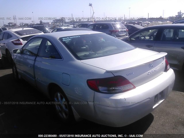 2T1CF28P81C506823 - 2001 TOYOTA CAMRY SOLARA SE/SLE Gümüş foto 3