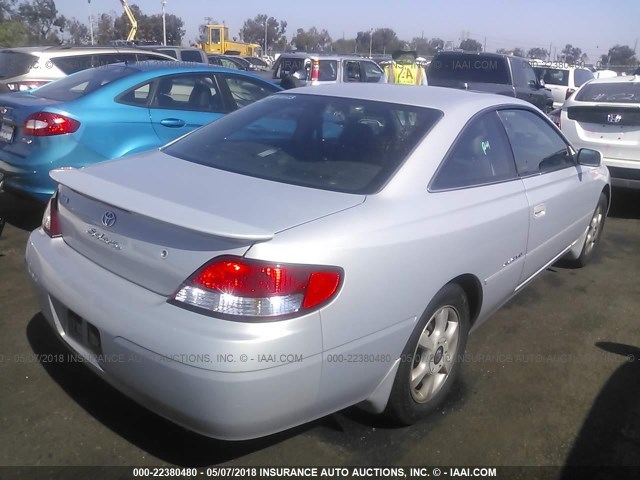 2T1CF28P81C506823 - 2001 TOYOTA CAMRY SOLARA SE/SLE Gümüş foto 4