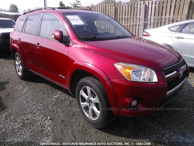 JTMBF31V695000393 - 2009 TOYOTA RAV4 LIMITED MAROON photo 1