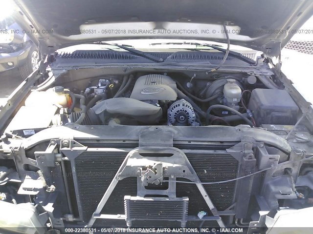 1GCEC19V87Z139543 - 2007 CHEVROLET SILVERADO C1500 CLASSIC GRAY photo 10