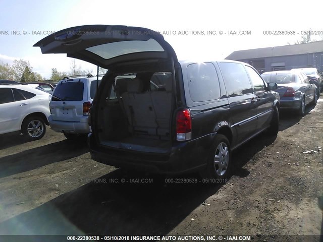 1GNDV23W48D186913 - 2008 CHEVROLET UPLANDER LS GRAY photo 4