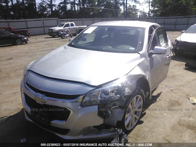 1G11H5SL5EF258271 - 2014 CHEVROLET MALIBU LTZ 银色 照片 2