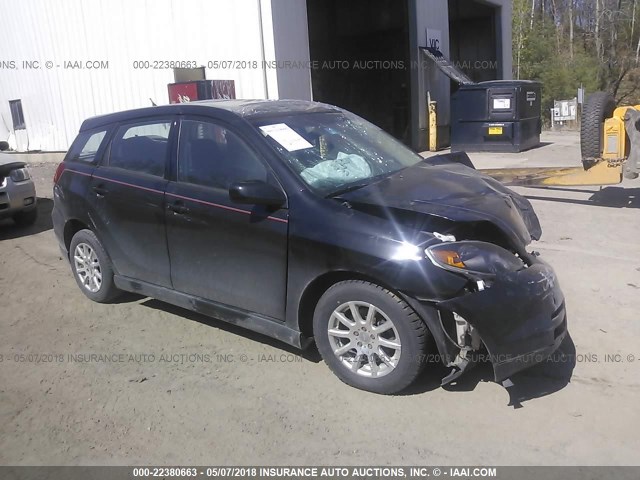 2T1KY32E04C179406 - 2004 TOYOTA COROLLA MATRIX XRS BLACK photo 1