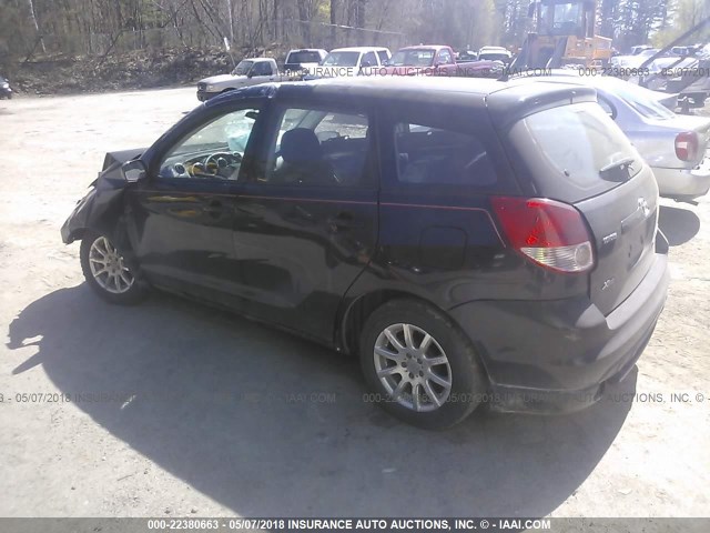 2T1KY32E04C179406 - 2004 TOYOTA COROLLA MATRIX XRS BLACK photo 3