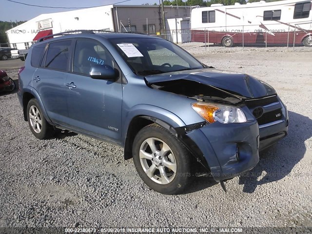 2T3DK4DV2AW018540 - 2010 TOYOTA RAV4 LIMITED Mavi foto 1