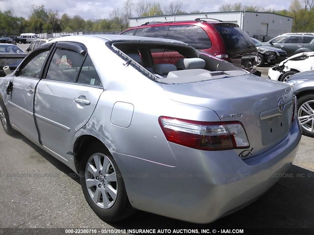 JTNBB46KX73022322 - 2007 TOYOTA CAMRY NEW GENERAT HYBRID SILVER photo 3