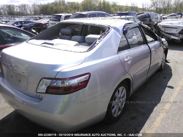 JTNBB46KX73022322 - 2007 TOYOTA CAMRY NEW GENERAT HYBRID SILVER photo 4