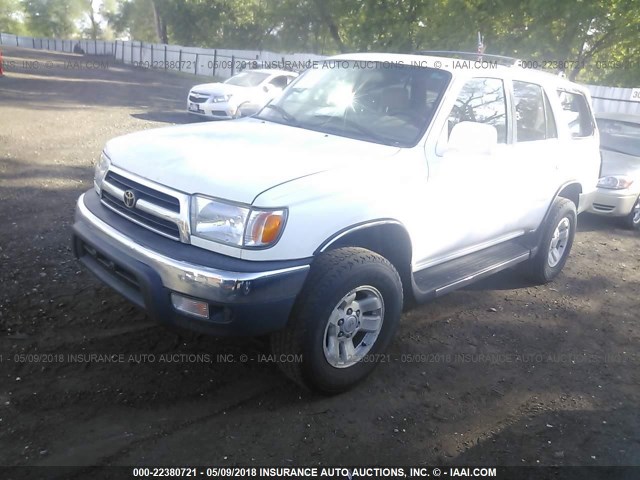 JT3HN86R1X0255814 - 1999 TOYOTA 4RUNNER SR5 WHITE photo 2