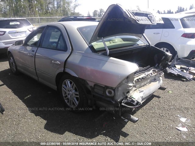 1LNHM87A65Y616178 - 2005 LINCOLN LS 米色 照片 3