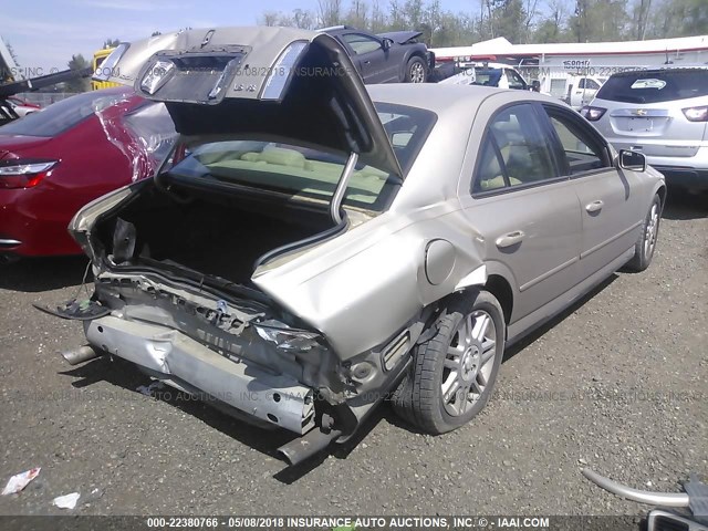 1LNHM87A65Y616178 - 2005 LINCOLN LS 米色 照片 4