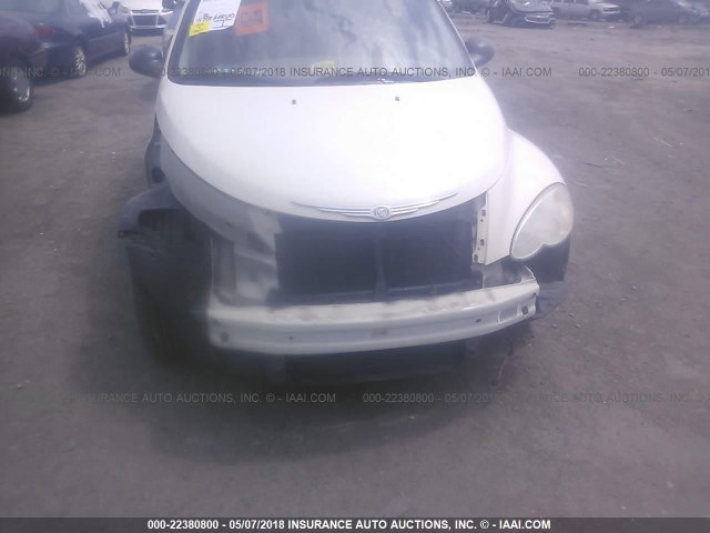 3A4FY58B17T596538 - 2007 CHRYSLER PT CRUISER TOURING WHITE photo 6