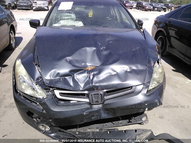 1HGCM66803A087531 - 2003 HONDA ACCORD EX GRAY photo 6