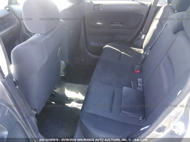 JTLKT324140145771 - 2004 TOYOTA SCION XB SILVER photo 8