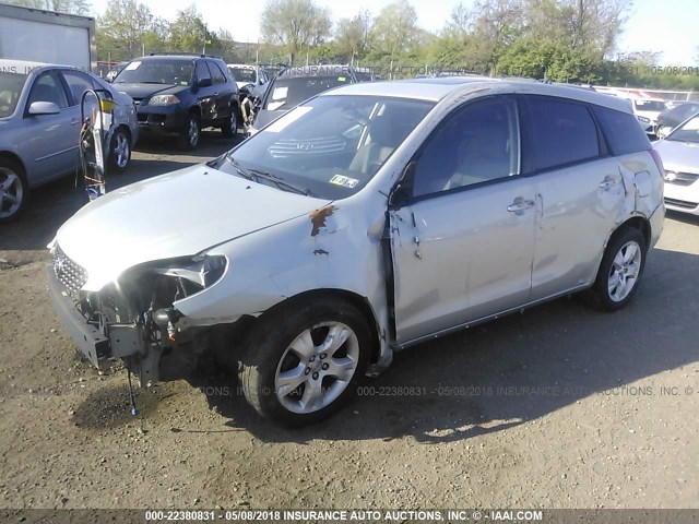 2T1KY32E83C150833 - 2003 TOYOTA COROLLA MATRIX XRS SILVER photo 2