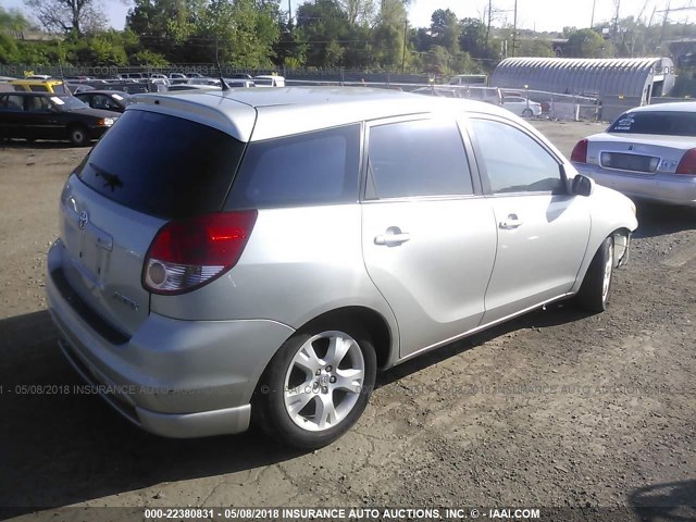 2T1KY32E83C150833 - 2003 TOYOTA COROLLA MATRIX XRS SILVER photo 4