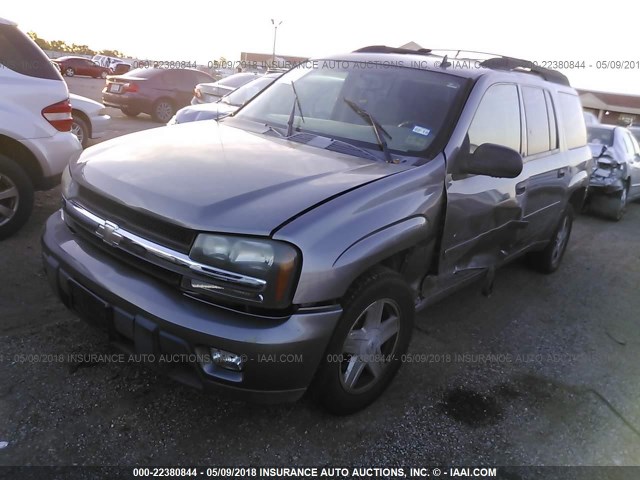 1GNES16S966127003 - 2006 CHEVROLET TRAILBLAZER EXT LS/EXT LT GRAY photo 2