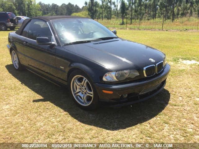 WBABS53443JU99024 - 2003 BMW 330 CI BLACK photo 1