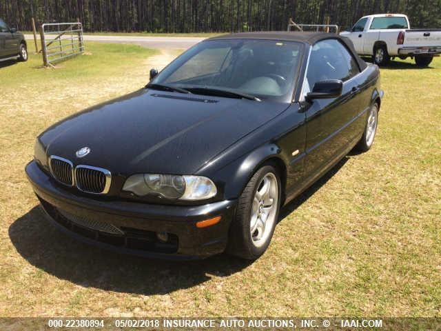 WBABS53443JU99024 - 2003 BMW 330 CI BLACK photo 2