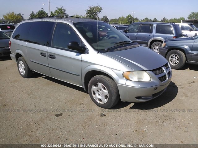 1D4GP24353B229926 - 2003 DODGE GRAND CARAVAN SE GRAY photo 1