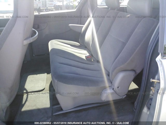 1D4GP24353B229926 - 2003 DODGE GRAND CARAVAN SE GRAY photo 8