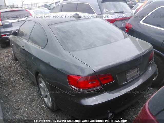 WBAWC73599E068179 - 2009 BMW 335 XI GRAY photo 3