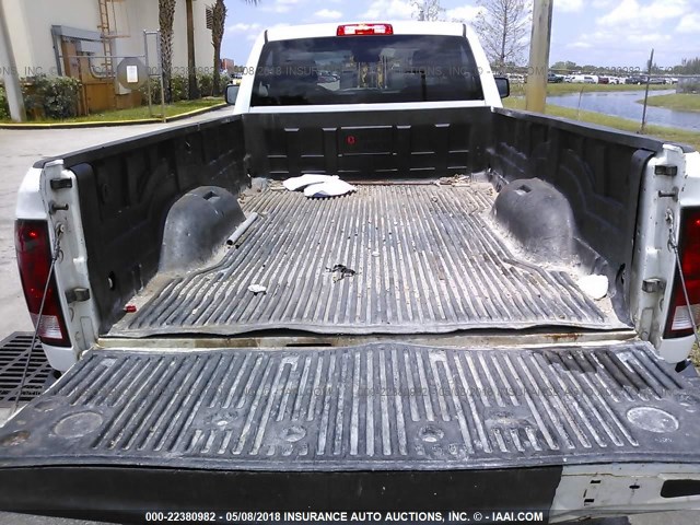 3C6LR5AL8DG566909 - 2013 RAM 2500 ST WHITE photo 8