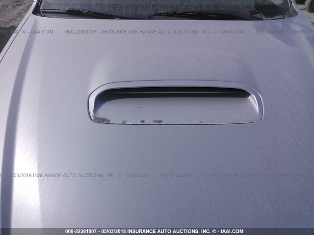 4S3BL676654220417 - 2005 SUBARU LEGACY GT LIMITED SILVER photo 6