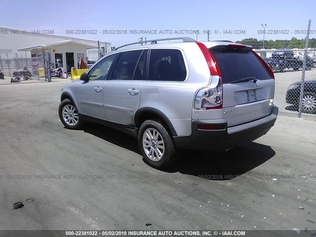 YV4CZ852361266768 - 2006 VOLVO XC90 V8 SILVER photo 3