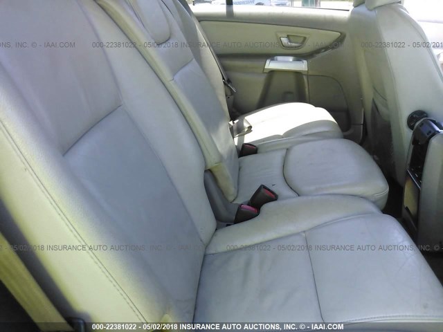 YV4CZ852361266768 - 2006 VOLVO XC90 V8 SILVER photo 8