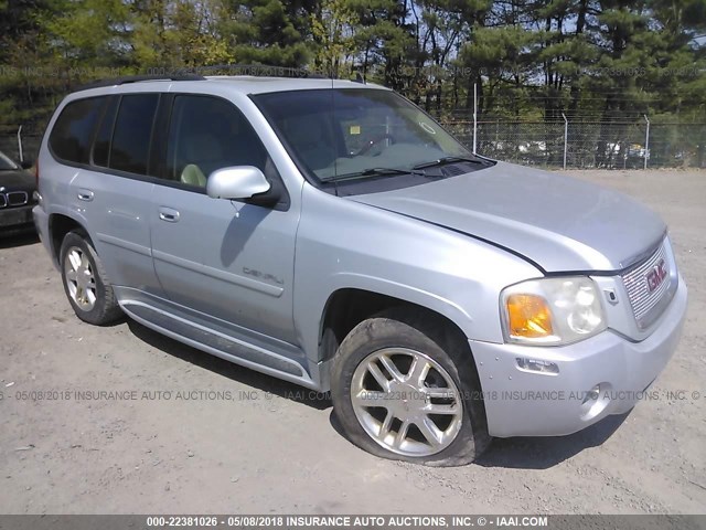 1GKET63M582216834 - 2008 GMC ENVOY DENALI SILVER photo 1