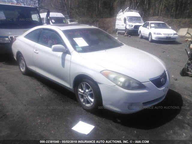 4T1CE38P16U595634 - 2006 TOYOTA CAMRY SOLARA SE/SLE თეთრი ფოტო 1