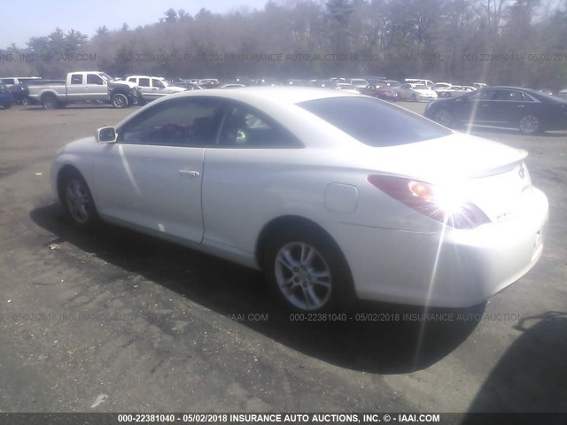 4T1CE38P16U595634 - 2006 TOYOTA CAMRY SOLARA SE/SLE თეთრი ფოტო 3