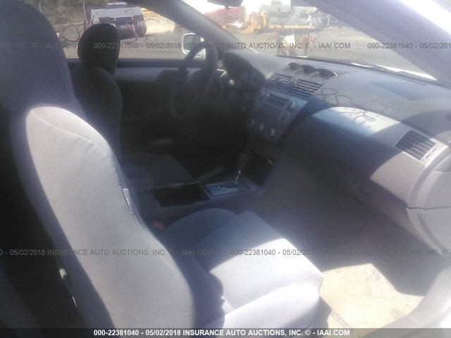 4T1CE38P16U595634 - 2006 TOYOTA CAMRY SOLARA SE/SLE თეთრი ფოტო 5