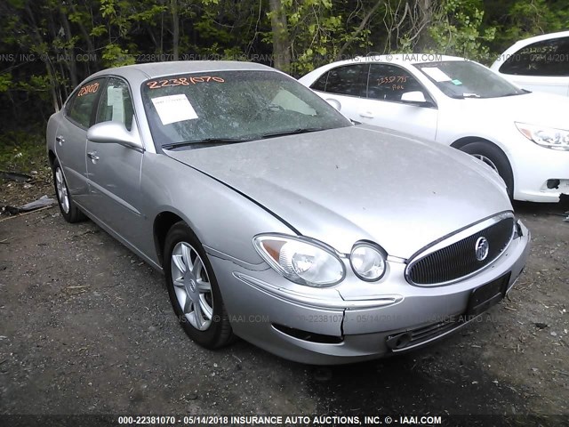 2G4WE587961152491 - 2006 BUICK LACROSSE CXS GRAY photo 1