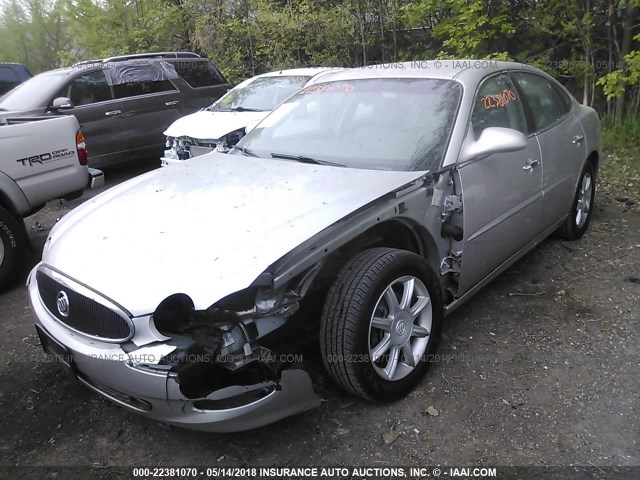 2G4WE587961152491 - 2006 BUICK LACROSSE CXS GRAY photo 2