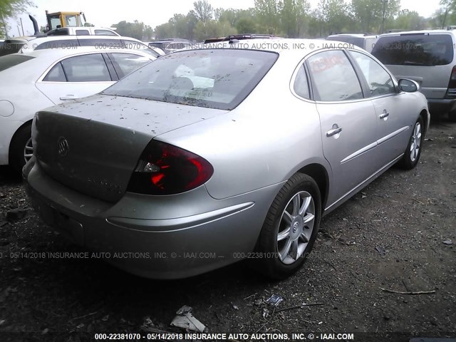 2G4WE587961152491 - 2006 BUICK LACROSSE CXS GRAY photo 4