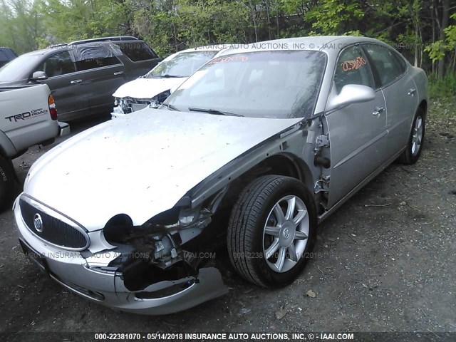 2G4WE587961152491 - 2006 BUICK LACROSSE CXS GRAY photo 6