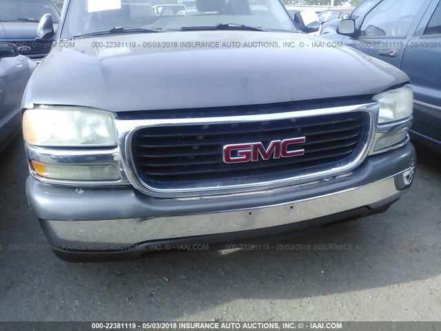 1GTEC14T0YZ158529 - 2000 GMC NEW SIERRA C1500 GRAY photo 6