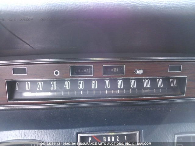 2Y81A866755 - 1972 LINCOLN CONTINENTAL  蓝色 照片 7