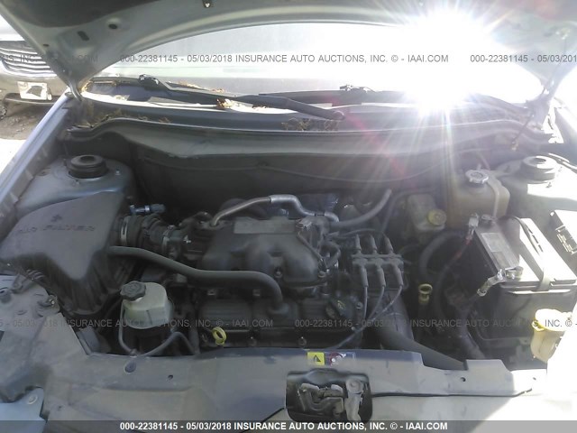 2A8GM48L88R145015 - 2008 CHRYSLER PACIFICA LX BLUE photo 10