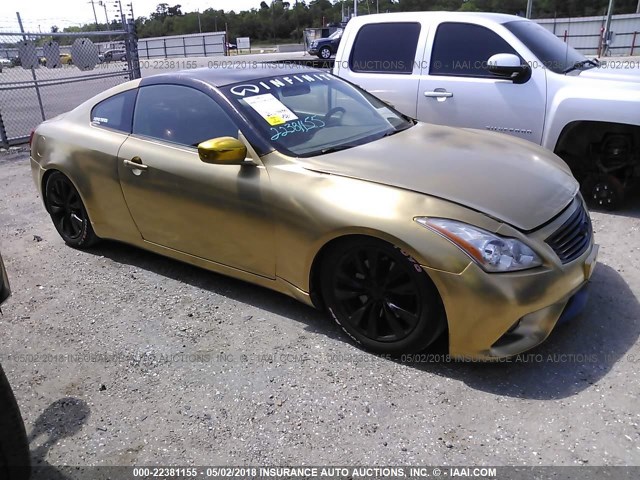 JNKCV64E48M111788 - 2008 INFINITI G37 JOURNEY/SPORT GOLD photo 1