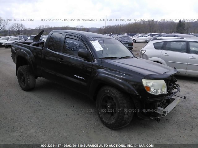5TEUU42N96Z246155 - 2006 TOYOTA TACOMA ACCESS CAB Қара фото 1