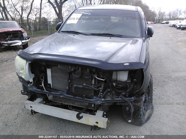 5TEUU42N96Z246155 - 2006 TOYOTA TACOMA ACCESS CAB Қара фото 6