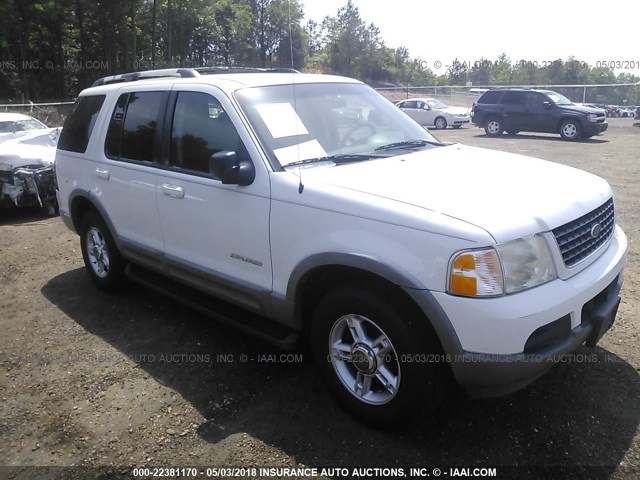 1FMDU73E62ZA86348 - 2002 FORD EXPLORER XLT WHITE photo 1